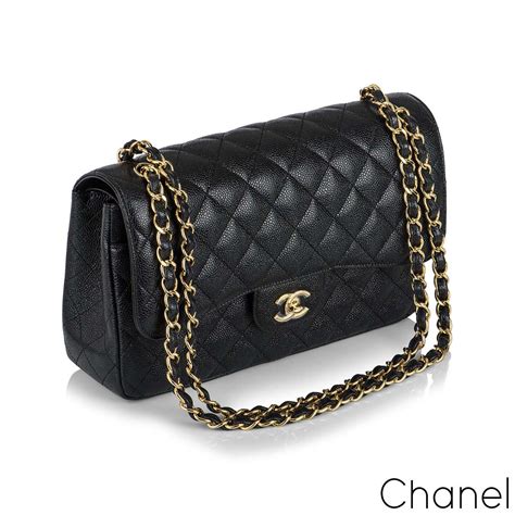 chanel classic caviar jumbo flap replica|chanel jumbo On Sale .